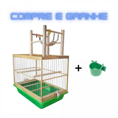 Gaiola Play Park - Produto Exclusivo Minha Casa Pets