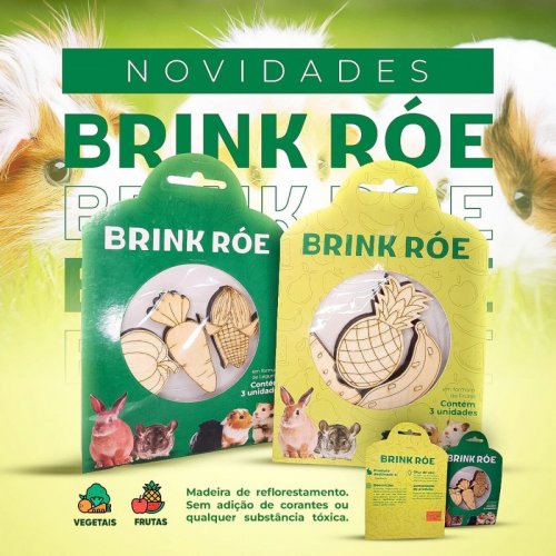 Brinquedo Para Roedores Brink Róe