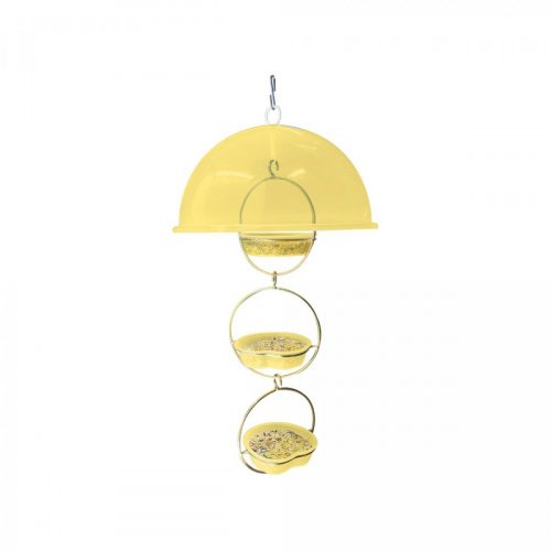 Alimentador Livre Birds Wire Domo Bubbles LC1510 - Amarelo