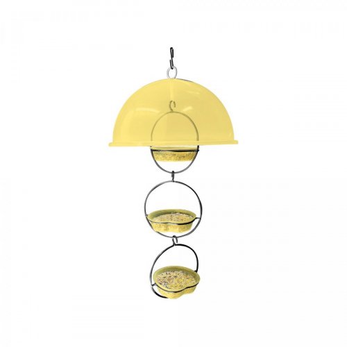 Alimentador Livre Birds Wire Domo Bubbles LC1510 - Amarelo