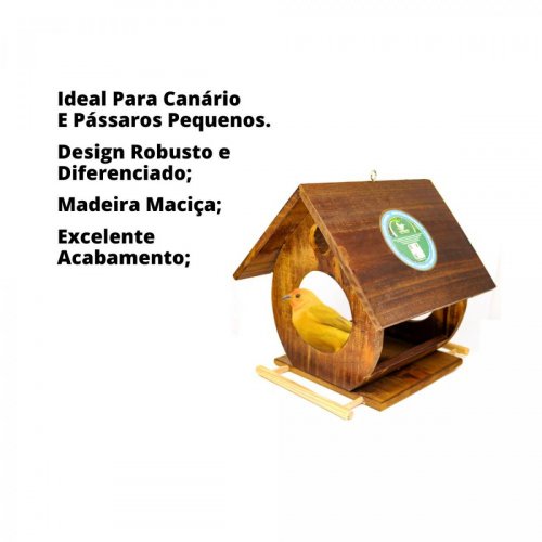 Alimentador Livre Birds Rustic Wood JÓ1407