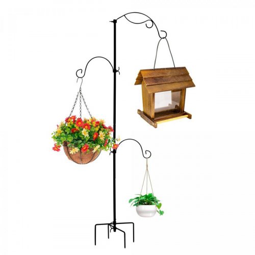 Suporte para Jardim Pedestal Livre Birds Wire Floral