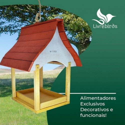 Comedouro  Livre Birds Sam2 para Pássaros Livres