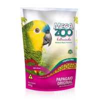 Ração Megazoo Extrusada Papagaios Regular (AM16) 600g