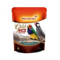 Ração Reino das Aves Exóticos Gold Mix 500g