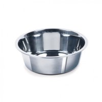 Comedouro Chalesco Tigela Inox Nº1 470ml Para Cães