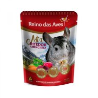 Ração Reino das Aves Chinchila Mix Roedor 500g