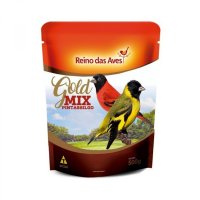 Ração Reino das Aves Pássaro Pintassilgo Gold Mix 500g