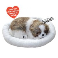 Brinquedo Chalesco Toys  Shih Tzu De Pelúcia Para Cães