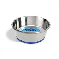 Comedouro Chalesco Tigela Duramax Inox Com Base Em Silicone 300ml Para Cães