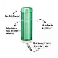 Bebedouro Ferplast 600ml Para Coelhos E Roedores