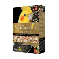 Ração Nutrópica Gourmet 300g Para Calopsitas