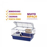 Gaiola  Ferplast Casita 80 Para Coelhos