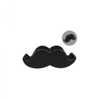 Brinquedo Bigode Maciço Borracha