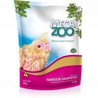 Ração Megazoo Papa Filhotes de Calopsita  (I19) 500g