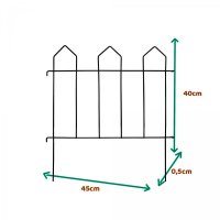  Cerca Livre Birds Modular Wire Triangle Individual