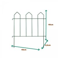  Cerca Livre Birds Modular Wire Triangle Individual