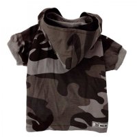 JaquetaMig&Joy de Cotton Com Capuz Camuflada | MA16