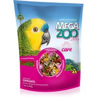 Ração Megazoo Mix Papagaios 350G