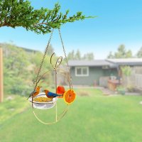 Alimentador Livre Birds Wire Fruit LC137 - Dourado