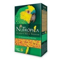 Ração Nutrópica Com Frutas 1,2kg Para Papagaios