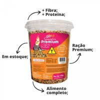 Ração Minha Casa Pets Mix Calopsita 1,3kg