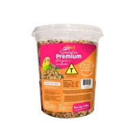 Ração Minha Casa Pets Mix Periquito 1,3kg