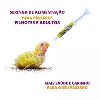 Seringa De Alimentação Pet Injet Happy Bird