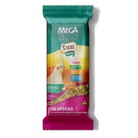 Stick Megazoo STK Calopsitas Ervas, Mel E Ovos 120g