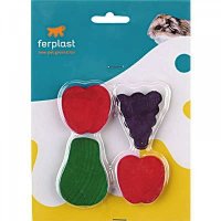 Brinquedo Ferplast de Madeira Frutas PA 4752