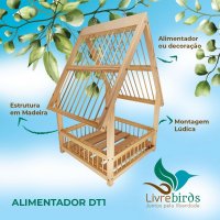 Comedouro Livre Birds DT1 para Pássaros Livres