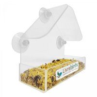 Alimentador Livre Birds Crystal com Ventosa MT513